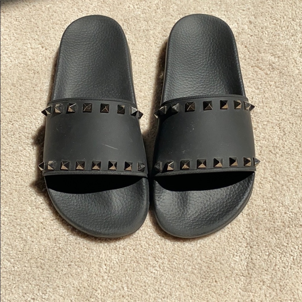 Valentino Rockstud Slides